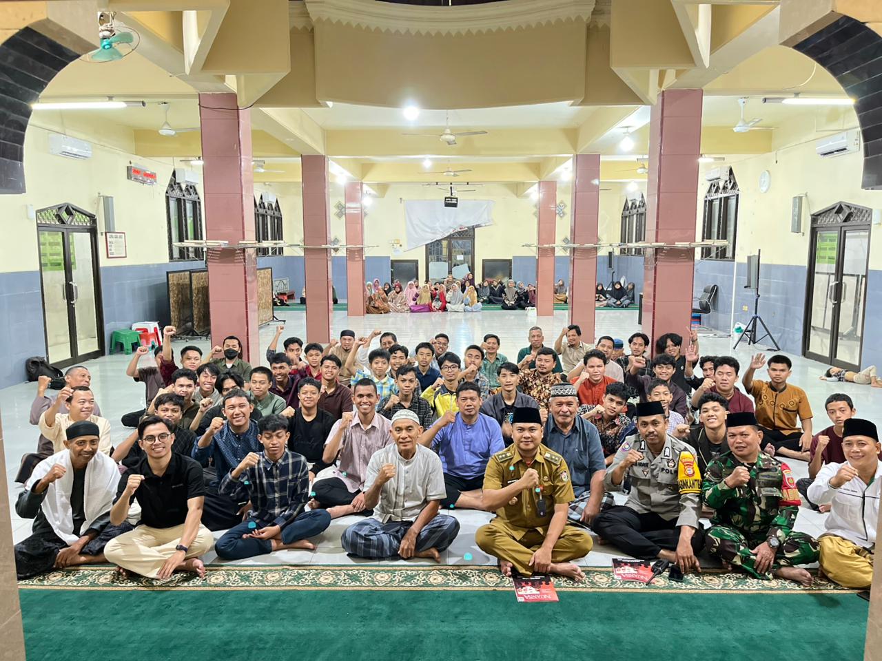 Lurah Mannuruki Silaturahmi di Masjid Nurul Huda LDII: Perkuat Keimanan dan Ketakwaan Warga
